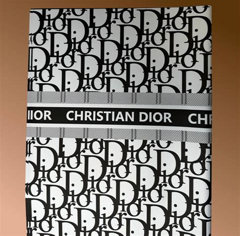 wrapping paper dior|christian Dior flower wrapping paper.